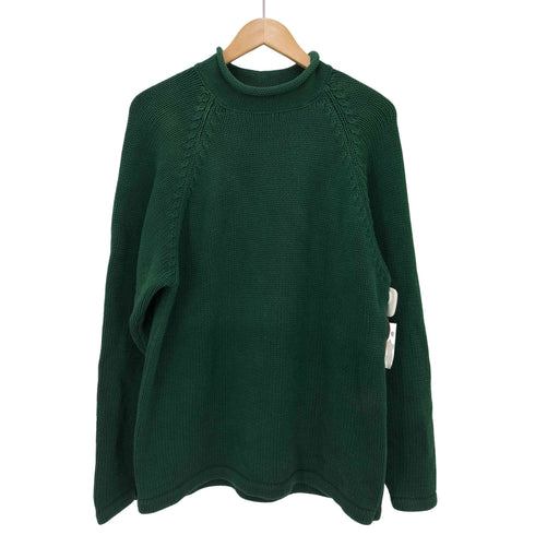 ジェイクルー J.CREW 巨人タグ ロールネック コットンニット セーター メンズ JPN:L