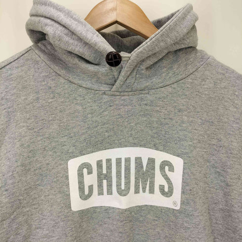 チャムス CHUMS ロゴプルオーバーパーカー メンズ JPN:M