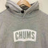 チャムス CHUMS ロゴプルオーバーパーカー メンズ JPN:M