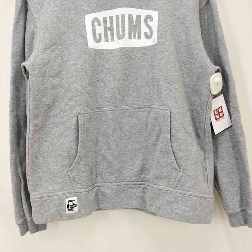 チャムス CHUMS ロゴプルオーバーパーカー メンズ JPN:M