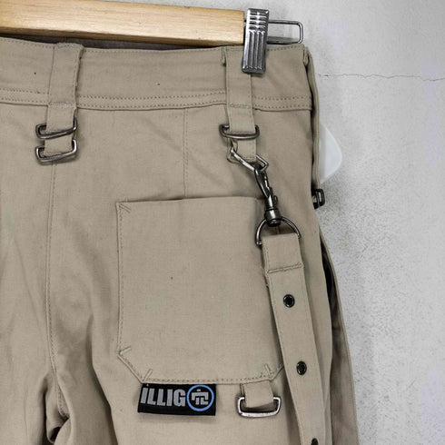 ILLIG ギミック ワイド フレアパンツ Y2K メンズ S