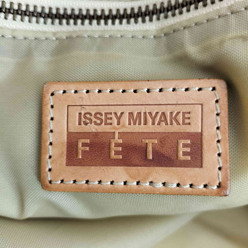 イッセイミヤケフェット ISSEY MIYAKE FETE 00S キャンバス ペイント トートバッグ レディース FREE