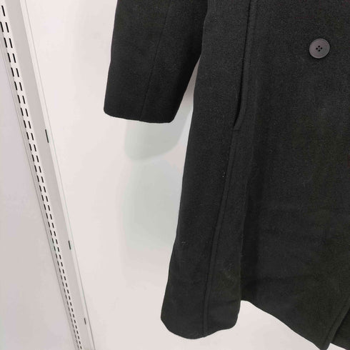 カルバンクライン CALVIN KLEIN ウールカシミヤ ダブルブレスト チェスターコート レディース 9