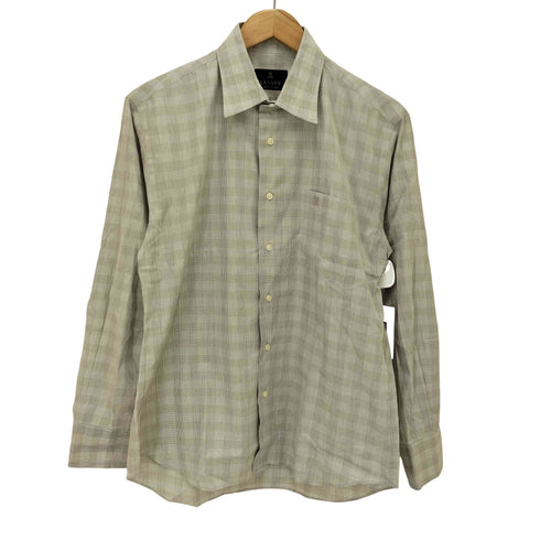 ランバンコレクション LANVIN COLLECTION シャドウブロックチェックボタンシャツ メンズ JPN:M