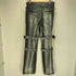 INTERNATIONAL WORLD JEANS グラフィックプリント マルチベルト デニムパンツ Y2K メンズ