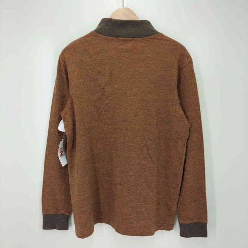 ランバンコレクション LANVIN COLLECTION ハイネックヘリンボーンニット メンズ JPN:L