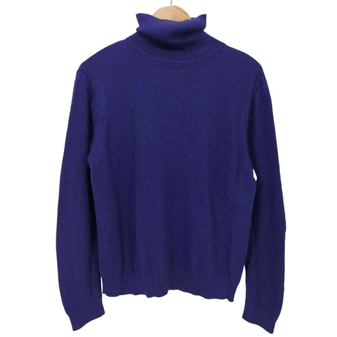ランバンコレクション LANVIN COLLECTION シルク混タートルネック セーター メンズ JPN:L