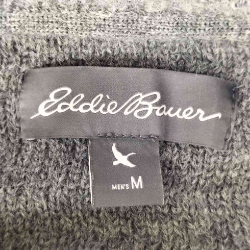 エディーバウアー Eddie Bauer グレーグラデーション配色ニット セーター メンズ JPN:M