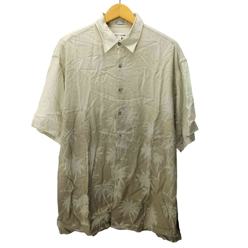 ピエールカルダン pierre cardin レーヨン グラデーション アロハ 総柄 S/S シャツ メンズ import:L
