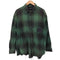 ディーゼル DIESEL 加工チェック柄カットオフオーバーサイズネルシャツ メンズ JPN:M