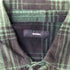 ディーゼル DIESEL 加工チェック柄カットオフオーバーサイズネルシャツ メンズ JPN:M