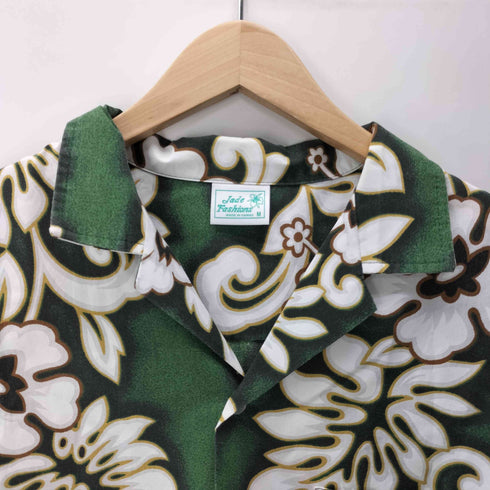 Jode Fashions ハワイ製 開襟 オープンカラー アロハ シャツ メンズ import:M