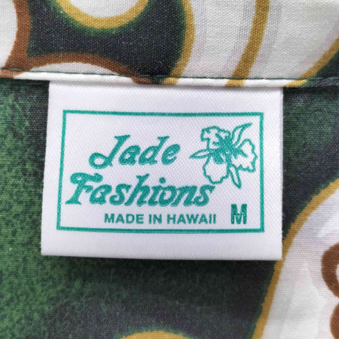 Jode Fashions ハワイ製 開襟 オープンカラー アロハ シャツ メンズ import:M