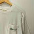 90s USA製 copyright1992 企業T ポケT 袖裾シングル バックプリント 染み込みプリント Tシャツ 半袖 カットソー メンズ import:XL