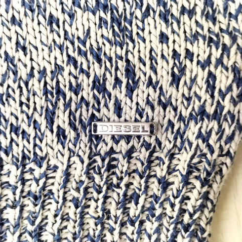 ディーゼル DIESEL 切替クルーネックコットンニット メンズ JPN:XS