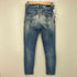 ディーゼル DIESEL THOMMER-T デニムストレッチスキニーパンツ レディース US:26-27