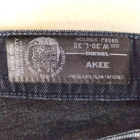 ディーゼル DIESEL AKEE ダメージデニムパンツ レディース US:30