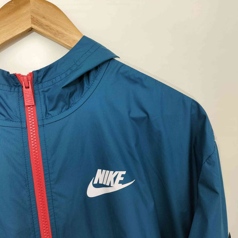 ナイキ NIKE フルジップナイロンジャケット ショート丈 レディース JPN:L