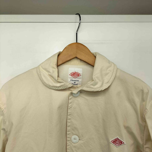 ダントン DANTON 丸襟 コットン ワークジャケット レディース JPN:36