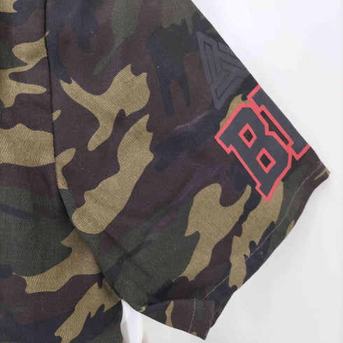 Black Pyramid プリントデザイン 迷彩 S/S シャツ メンズ import:L