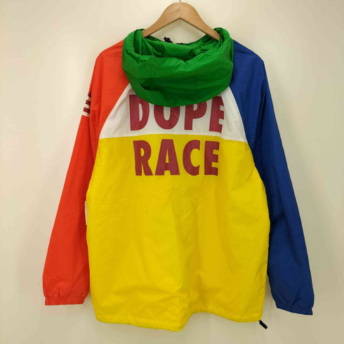 ドープ DOPE バックロゴプリント ナイロン フーディ メンズ JPN:L