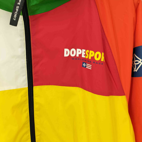 ドープ DOPE バックロゴプリント ナイロン フーディ メンズ JPN:L