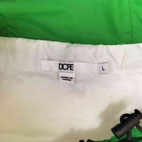 ドープ DOPE バックロゴプリント ナイロン フーディ メンズ JPN:L