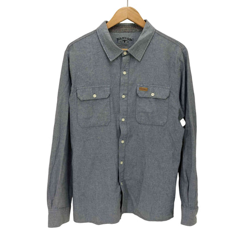 ELWOOD L/S シャンブレー シャツ ボックス フラップ メンズ JPN:M