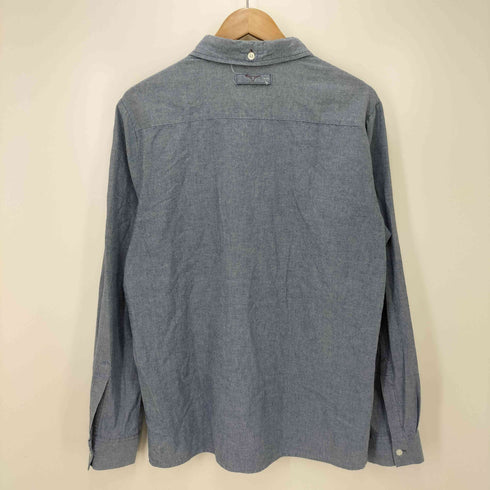 ELWOOD L/S シャンブレー シャツ ボックス フラップ メンズ JPN:M