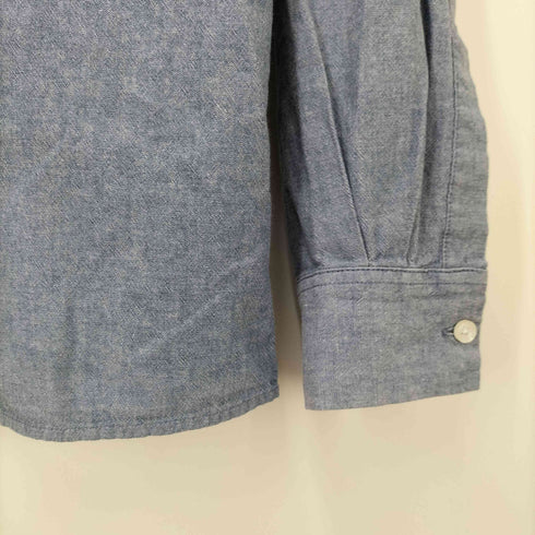 ELWOOD L/S シャンブレー シャツ ボックス フラップ メンズ JPN:M