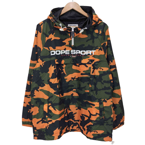 ドープ DOPE 迷彩アノラックパーカー メンズ import:L