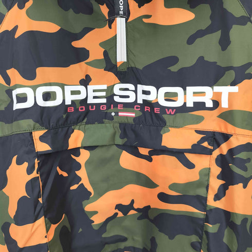 ドープ DOPE 迷彩アノラックパーカー メンズ import:L