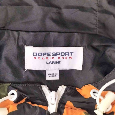 ドープ DOPE 迷彩アノラックパーカー メンズ import:L