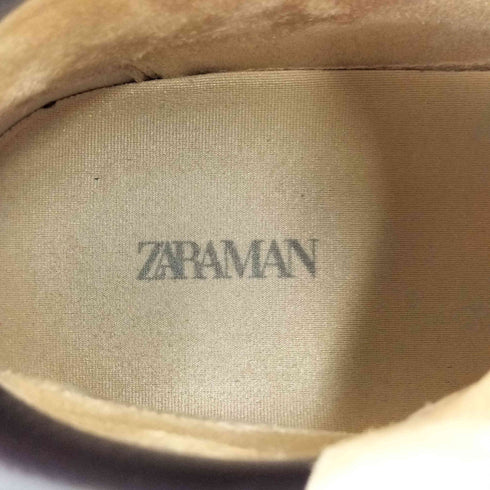 ザラマン ZARA MAN LEATHER CHUNKY BOOTS レザー チャンキー ブーツ メンズ EUR:43