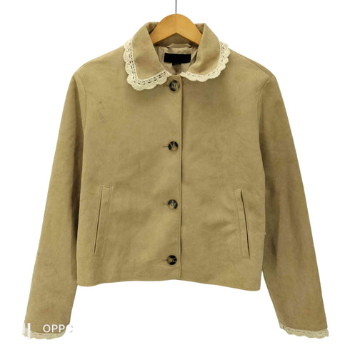 ザラ ZARA 26ss FAUX SUEDE JACKET レディース JPN:S