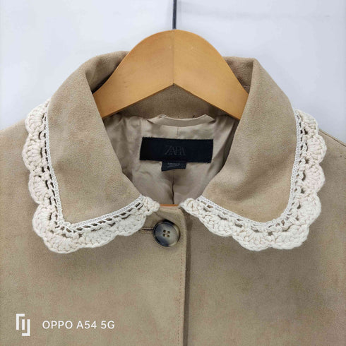 ザラ ZARA 26ss FAUX SUEDE JACKET レディース JPN:S