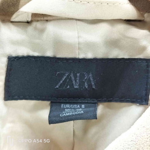 ザラ ZARA 26ss FAUX SUEDE JACKET レディース JPN:S