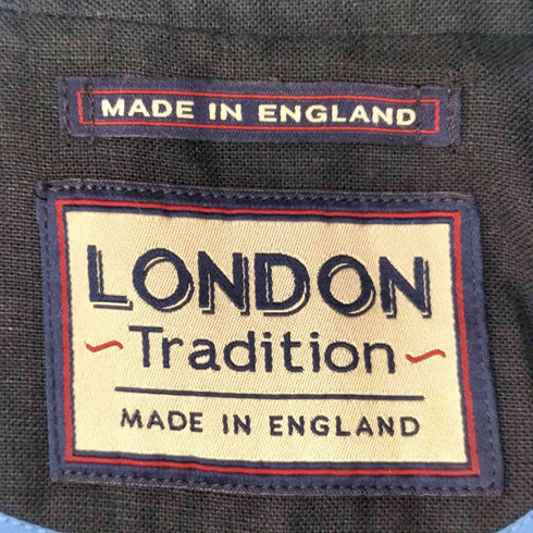 ロンドントラディション LONDON TRADITION 英国製 リネン 7分袖 Pコート レディース EUR:38