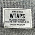 ダブルタップス WTAPS WAFFLE LS 01 ワッフル01 メンズ JPN:M