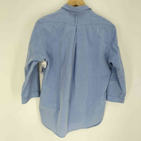 ウエストトゥワイス WASTE TWICE 日本製 L/S バンドカラー チンスト付き シャツ メンズ JPN:1