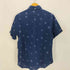 ラルフローレン RALPH LAUREN CLASSIC FIT 星柄 リネン 100 マチ付き ボタンダウン S/S シャツ メンズ import:XS