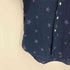 ラルフローレン RALPH LAUREN CLASSIC FIT 星柄 リネン 100 マチ付き ボタンダウン S/S シャツ メンズ import:XS
