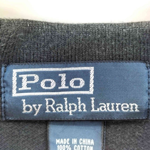 ポロバイラルフローレン Polo by RALPH LAUREN 90S ポニー刺繍 L/S ポロ シャツ メンズ import:XL