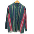 ヴァンヒューゼン VAN HEUSEN 90S マルチ ストライプ ボタンダウン L/S シャツ メンズ import:XL