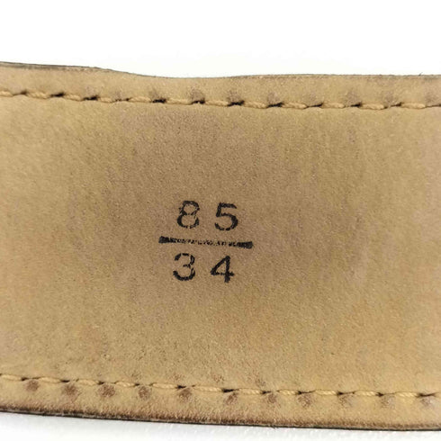 バーニーズニューヨーク BARNEYS NEWYORK イタリア製 GENUINE CROCODILE クロコダイルレザー ベルト Y2K お兄系 メンズ