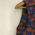 ジルサンダーネイビー JIL SANDER NAVY 総柄 ノースリーブ ブラウス レディース 40