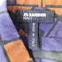ジルサンダーネイビー JIL SANDER NAVY 総柄 ノースリーブ ブラウス レディース 40