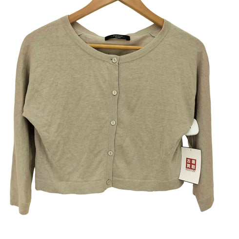 ウィークエンドマックスマーラ Weekend Max Mara シルク リネン カーディガン レディース import:M