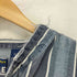 santana blue ペルー製 バンドカラーシャツ メンズ JPN:XL