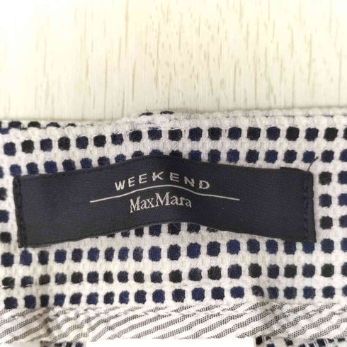 ウィークエンドマックスマーラ Weekend Max Mara ドット ストレート パンツ レディース 44